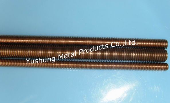 Silicon Bronze Threaded Rods Fastener Bolt Nut Washer